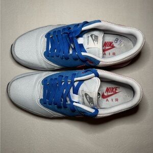 Nike Men's Air Odyssey Blue and Gray Trainers